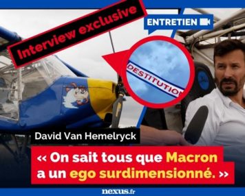 David Van Hemelryck « On sait tous que Macron a un ego surdimensionné. » Interview exclusive