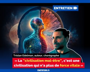 ENTRETIEN La civilisation mal-etre, c’est une civilisation qui n’a plus de force vitale Tristan Edelman, auteur,