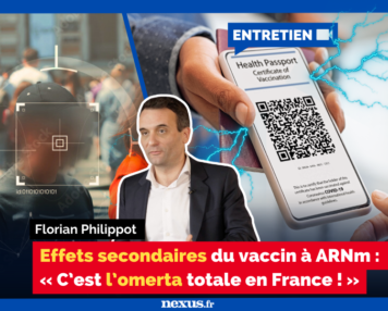 Florian Philippot Effets secondaires du vaccin à ARNm : « C’est l’omerta totale en France ! »
