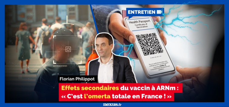 Florian Philippot Effets secondaires du vaccin à ARNm : « C’est l’omerta totale en France ! »