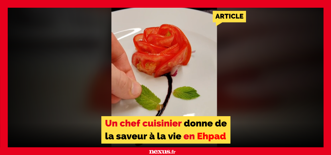 Un chef cuisinier donne de la saveur à la vie en Ehpad