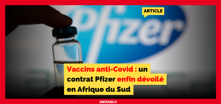 Vaccins anti-Covid : un contrat Pfizer enfin dévoilé en Afrique du Sud