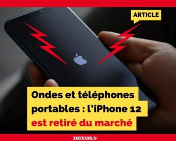 Ondes et téléphones portables : l’iPhone 12 est retiré du marché