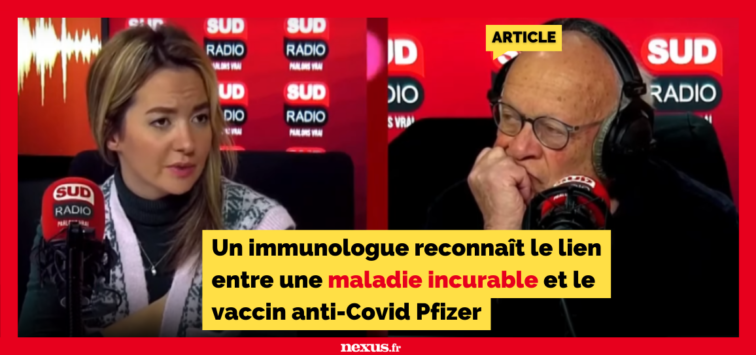 Un immunologue reconnaît le lien entre une maladie incurable et le vaccin anti-Covid Pfizer