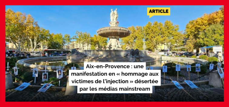manifestation aix en provence victimes injections