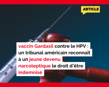 vaccin gardasil narcolepsie