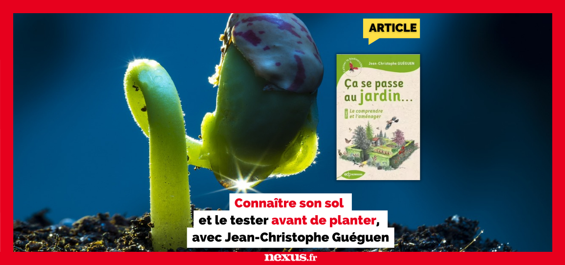 Connaître son sol et le tester avant de planter, avec Jean-Christophe Guéguen